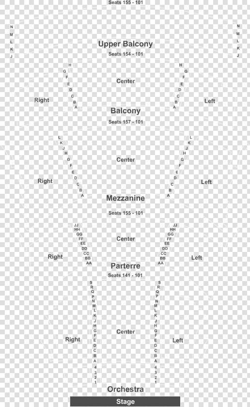 Ballet Svg Nutcracker   Long Center Seating Chart Zone 13 Austin Tx  HD Png DownloadTransparent PNG