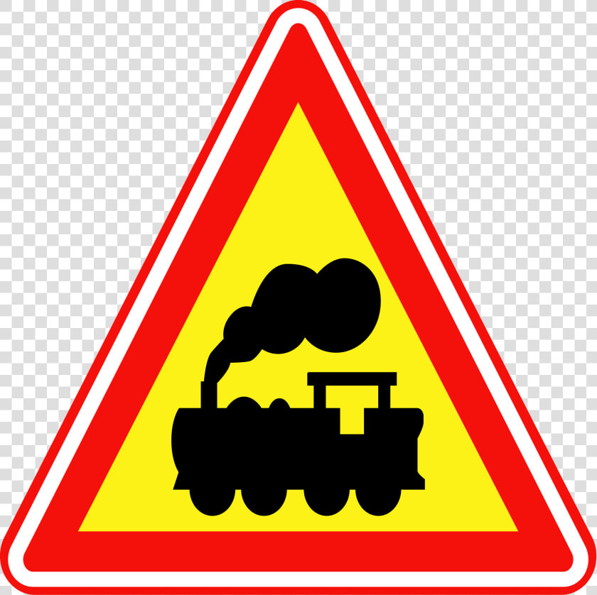 Korean Traffic Sign   Railway Crossing Sign Board  HD Png DownloadTransparent PNG