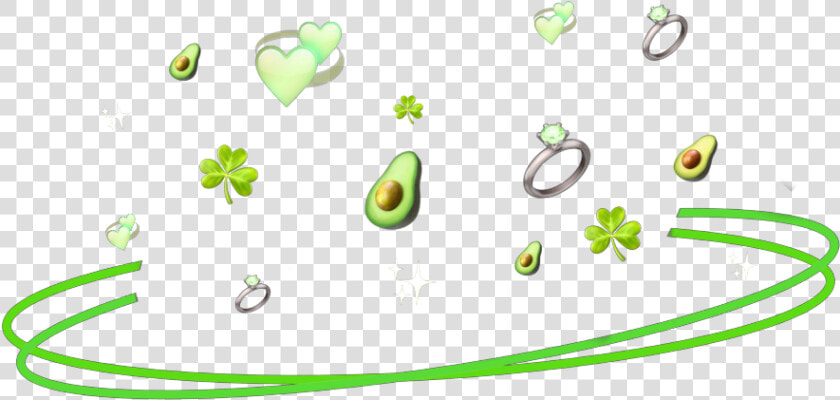  freetoedit  ring  green  sparkle  emoji  crown  halo  HD Png DownloadTransparent PNG