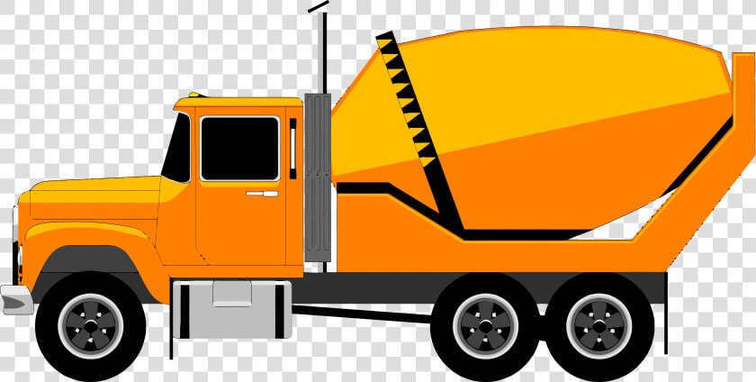 Cement Truck Mixer Clipart Png   Cement Mixer Truck Clipart  Transparent PngTransparent PNG