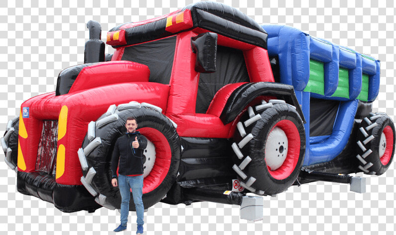 Tractor Trailer Obstacle Course   Tractor  HD Png DownloadTransparent PNG