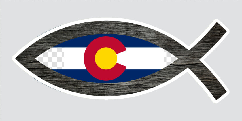 Colorado Christian Fish   Colorado State Flag  HD Png DownloadTransparent PNG