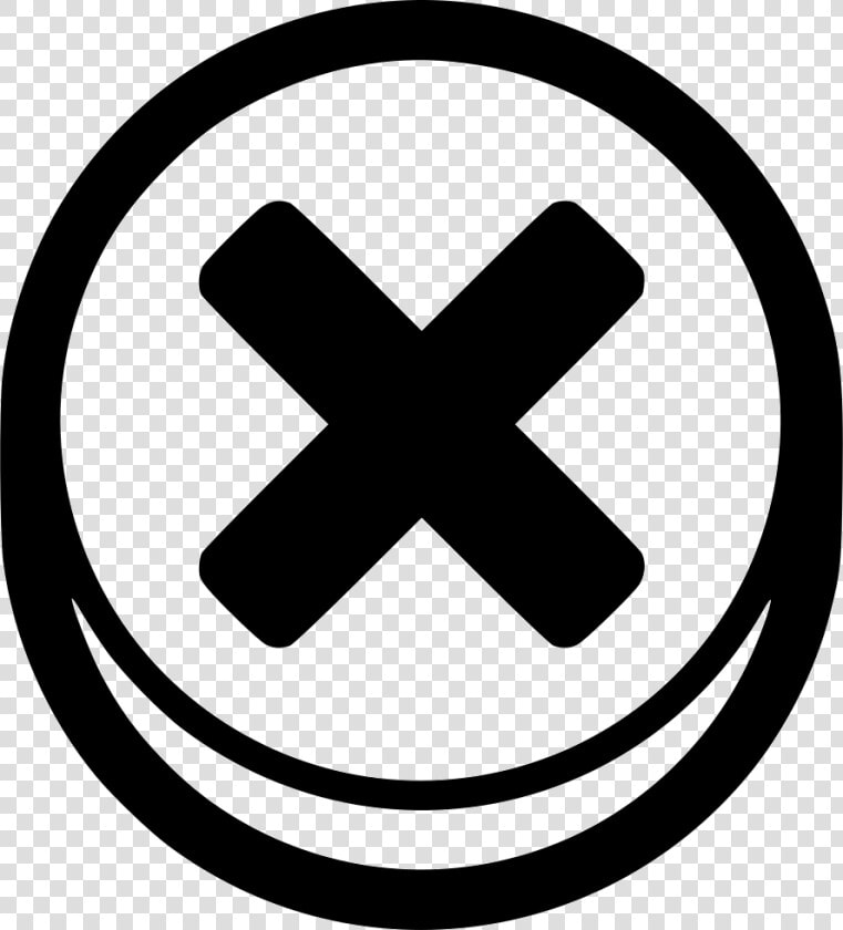 X Mark Decline Delete Remove Close Cancel  HD Png DownloadTransparent PNG