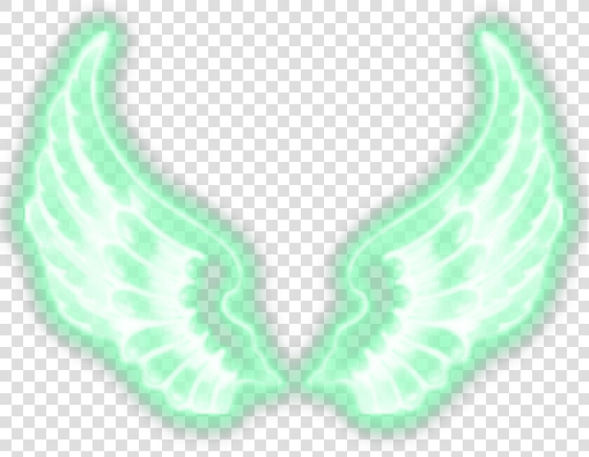  green  neon  glow  wings  greenwings  spiral  swirl   White Neon Wings Png  Transparent PngTransparent PNG