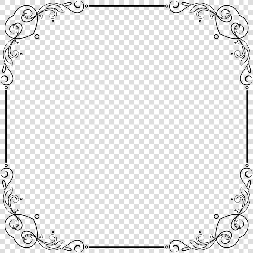 Transparent Background Elegant Border  HD Png DownloadTransparent PNG