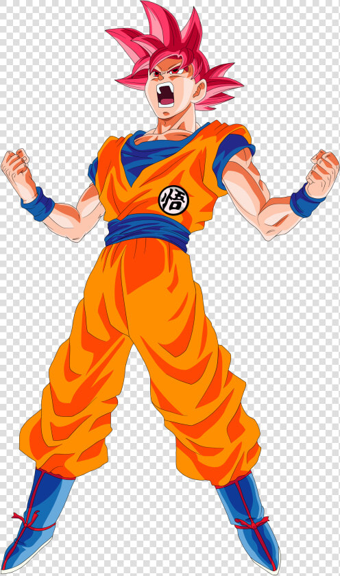 Goku Super Saiyan God Power Up Palette 1 By Eymsmiley d92yoor   Goku Ssj God Png  Transparent PngTransparent PNG