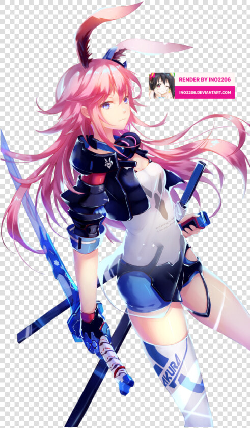 Honkai Impact Sakura Render  HD Png DownloadTransparent PNG
