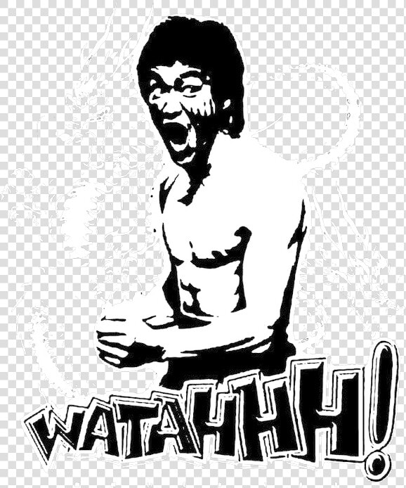 The Philosophical Art Of Self Defense Download   Silhouette Bruce Lee Svg  HD Png DownloadTransparent PNG