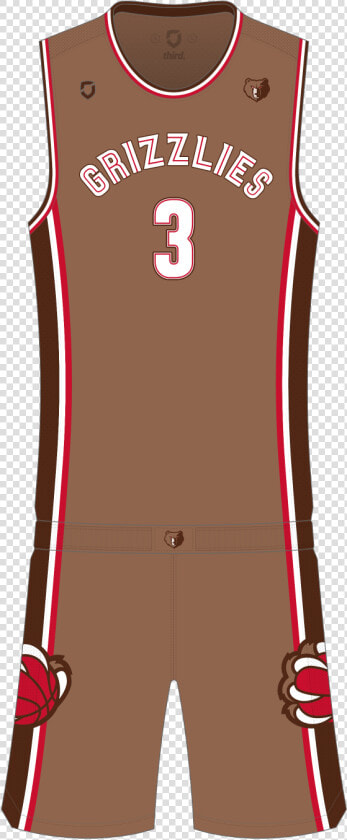 Memphis Grizzlies Away   Sports Jersey  HD Png DownloadTransparent PNG