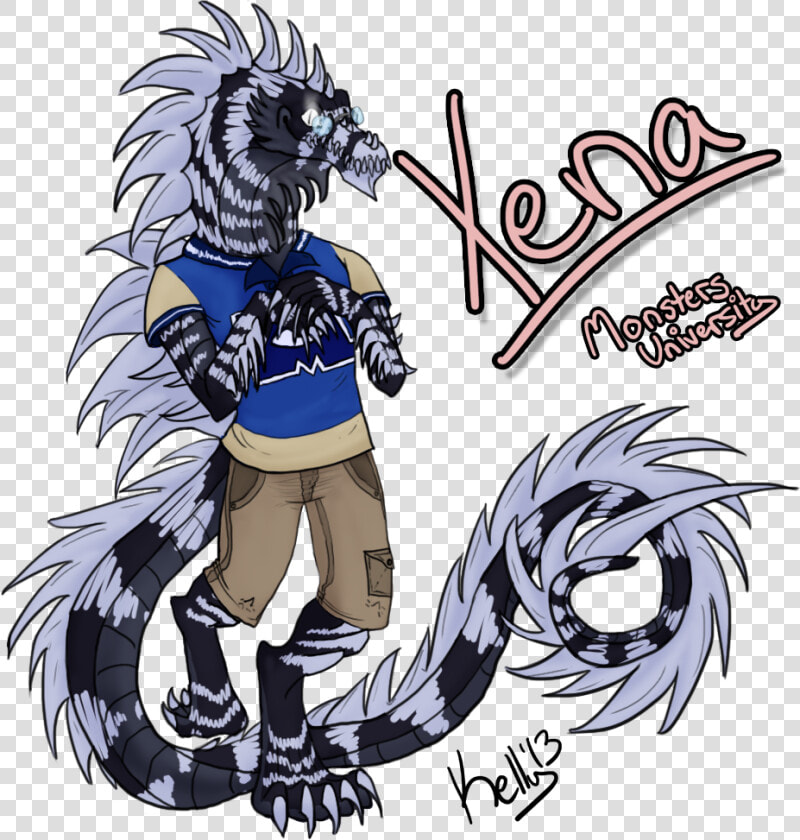 Monsters University   Xena   Cartoon  HD Png DownloadTransparent PNG