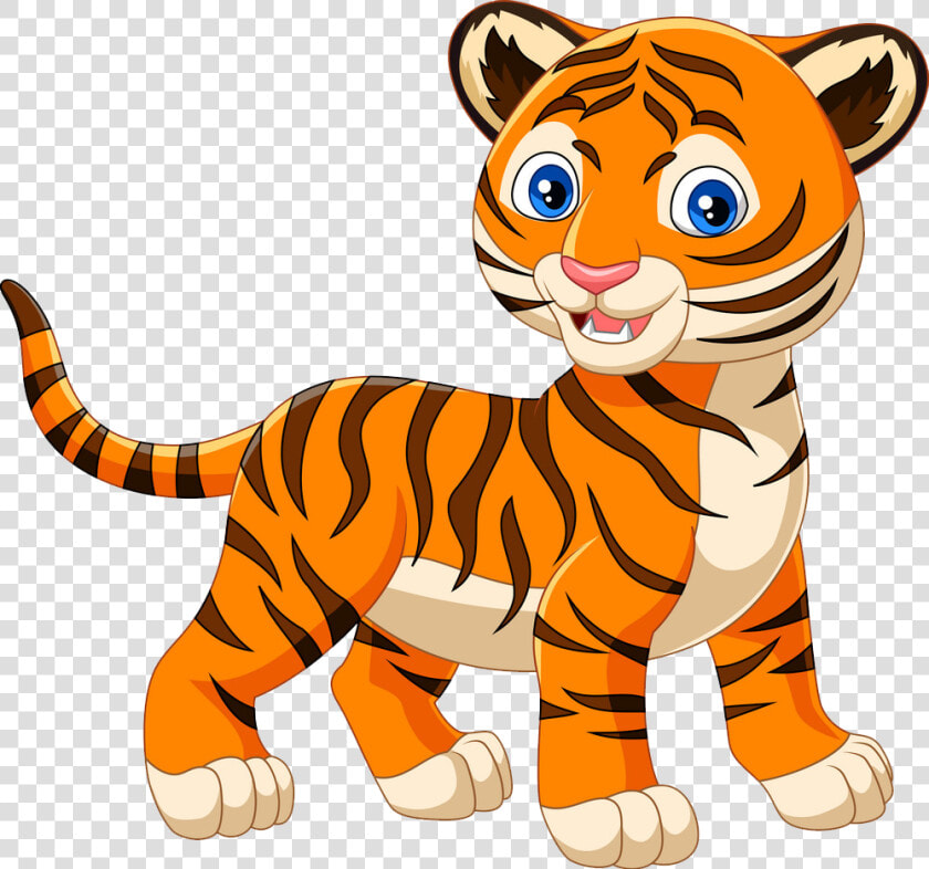 Tiger Cartoon   Png Download   Transparent Background Tiger Cartoon Png  Png DownloadTransparent PNG