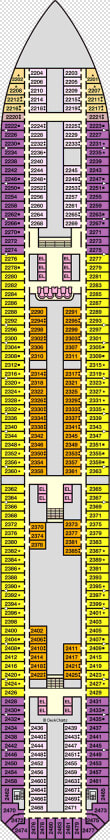 Carnival Splendor Deck Plan  HD Png DownloadTransparent PNG