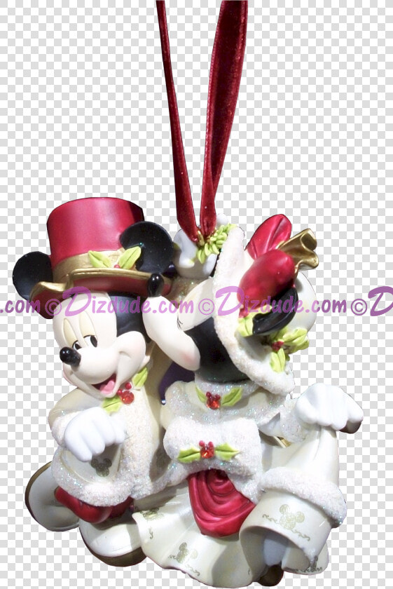 Disney Mickey Mouse And Minnie Mouse Hanging Ornament   Figurine  HD Png DownloadTransparent PNG