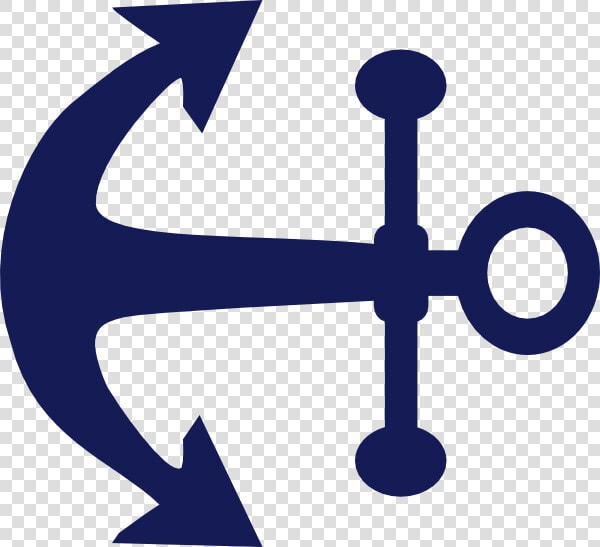 Navy Clipart Symbol   Navy Blue Nautical Anchor  HD Png DownloadTransparent PNG