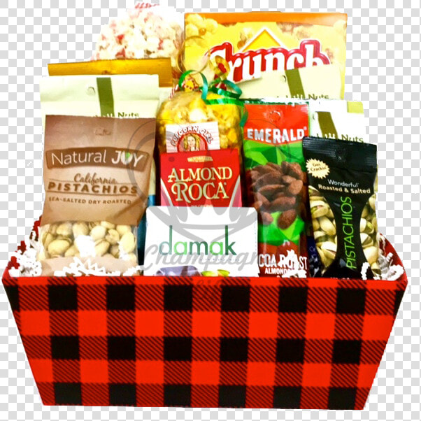 Snack Lovers Favorite   Gift Basket  HD Png DownloadTransparent PNG
