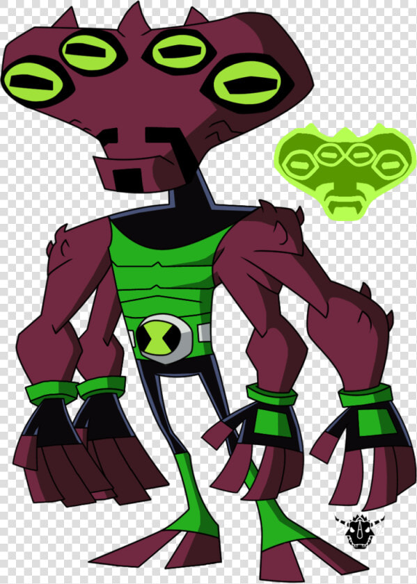 Ben 10 Four Arms Grey Matter  HD Png DownloadTransparent PNG
