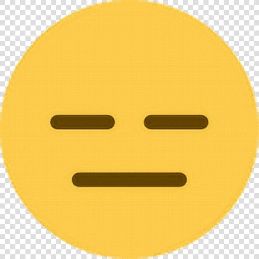 Unhappy Upset Linemouth Emoji Emoticon Face Expression   Expressionless Emoji Discord  HD Png DownloadTransparent PNG