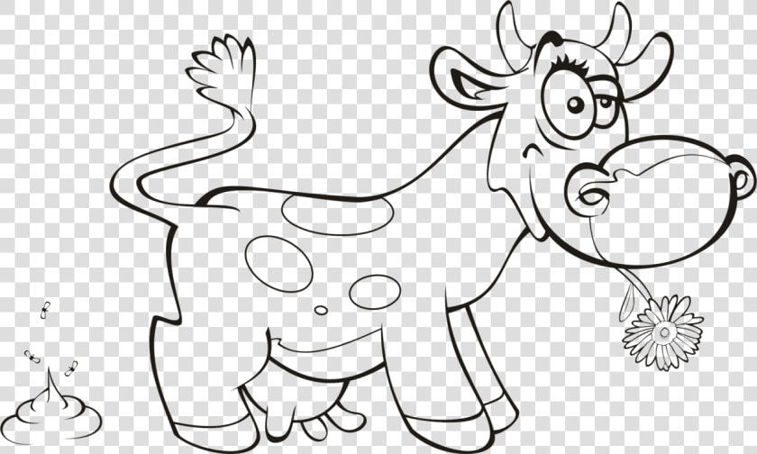 Dairy Cattle Drawing Calf Coloring Book Cc0   Krówka Kolorowanka  HD Png DownloadTransparent PNG