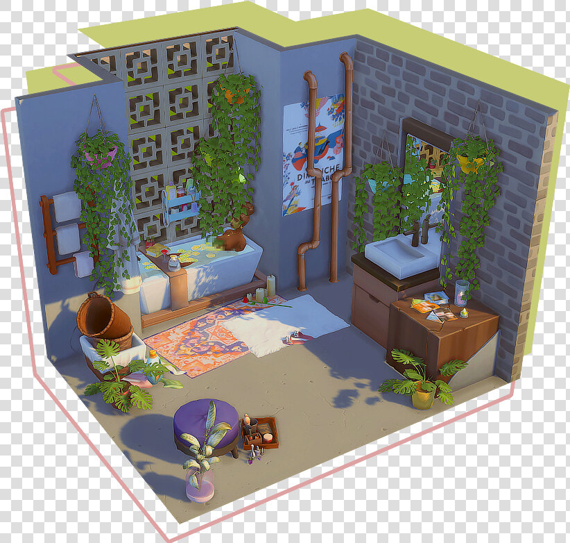 Build Sims 4 Dollhouse  HD Png DownloadTransparent PNG