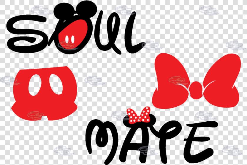 Soul Mate Mickey Mouse Pants Minnie Mouse Bow   Mickey Mouse Soul Mate  HD Png DownloadTransparent PNG