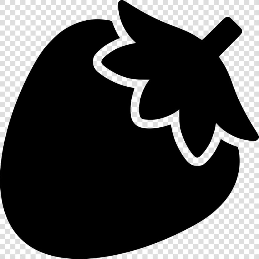 Strawberry   Strawberry Silhouette Png  Transparent PngTransparent PNG