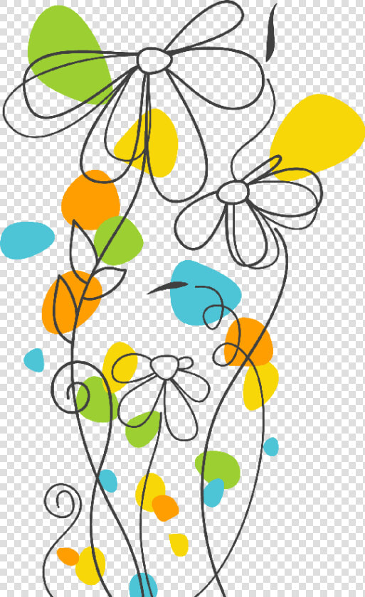 Vector Flores Animadas Png   Transparent Cartoons   Cards Watercolor Doodles  Png DownloadTransparent PNG