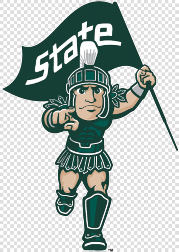  michiganstate  sparty  cartoon  logo  mascot  msu   Spartan Msu  HD Png DownloadTransparent PNG