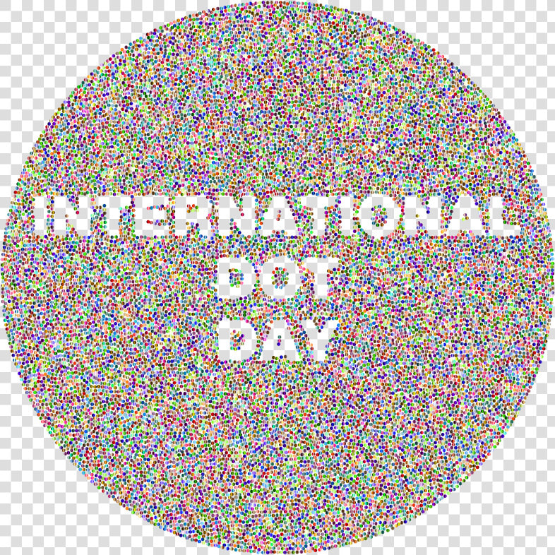 International Dot Day Chromatic No Bg   International Dot Day Png  Transparent PngTransparent PNG