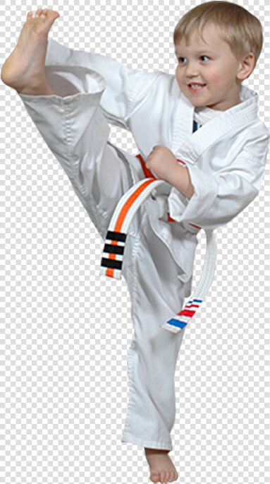 Pre k Kid Kicking   Karate  HD Png DownloadTransparent PNG