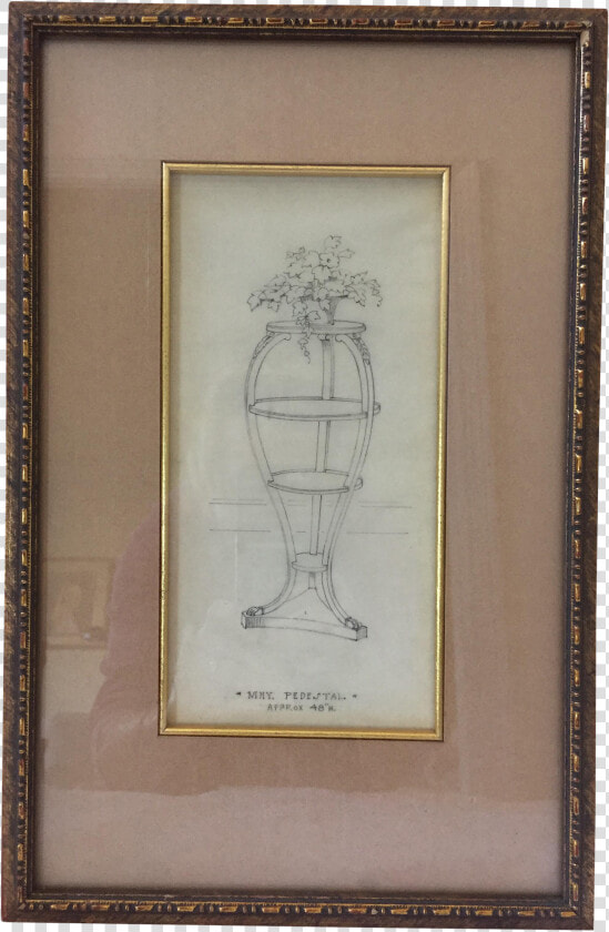 Pedestal Drawing Pencil   Picture Frame  HD Png DownloadTransparent PNG