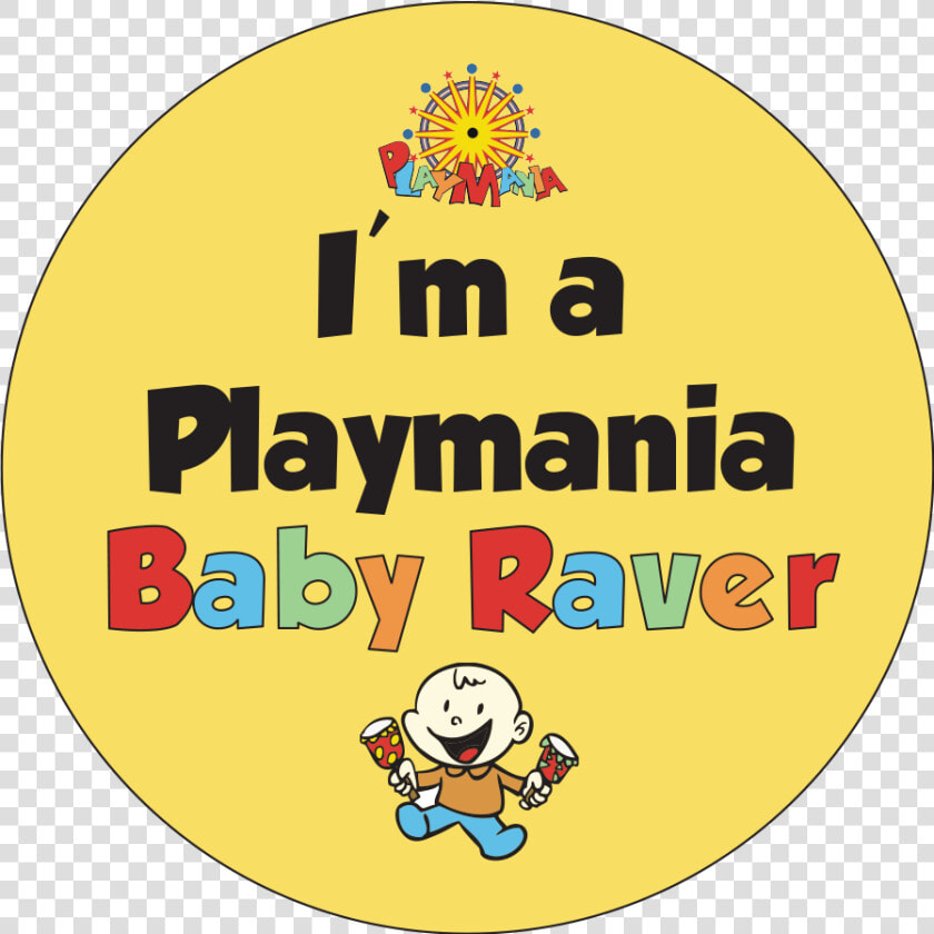 Baby Rave Sticker   Cartoon  HD Png DownloadTransparent PNG