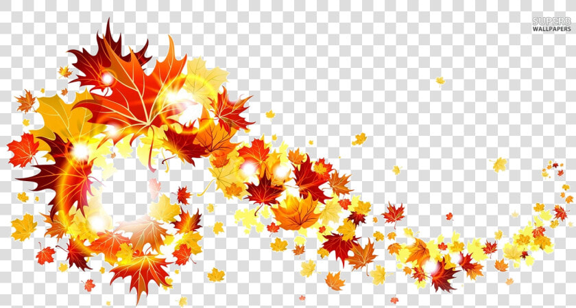 Fall Border Foliage Clipart Transparent Png   Fall Leaves Transparent Background  Png DownloadTransparent PNG