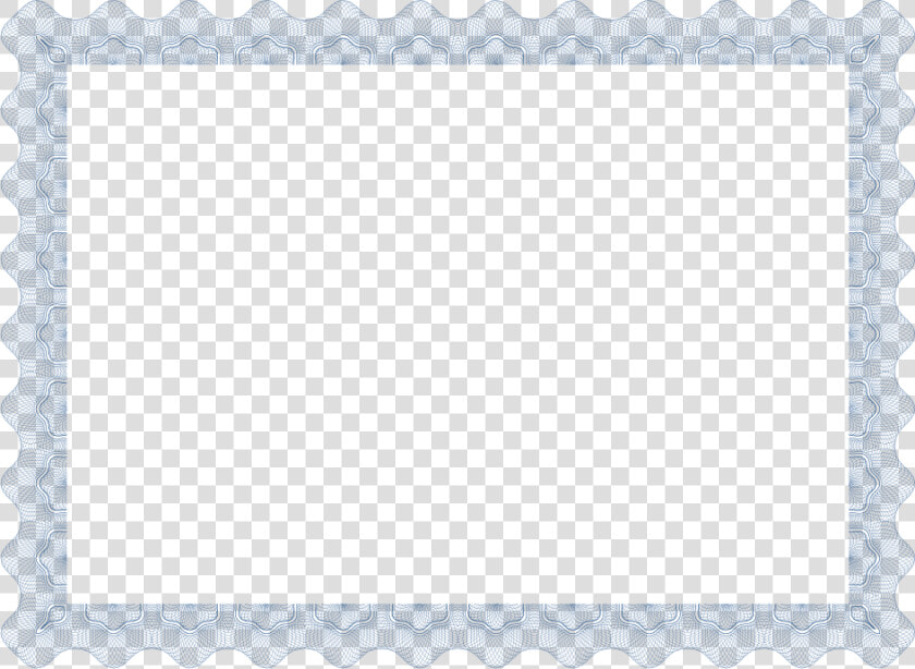 Transparent Certificate Border Design Png   Free Blue Certificate Border  Png DownloadTransparent PNG