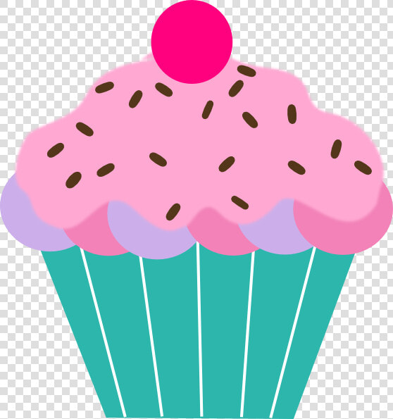 Pink Cupcake Svg Clip Arts   Cupcake Clipart  HD Png DownloadTransparent PNG