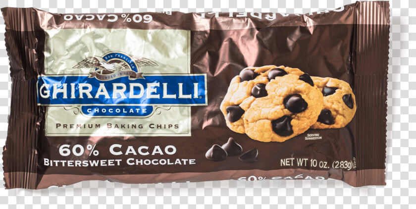 Chocolate Chips Chocolate Cookie Brand   Transparent   Dark Chocolate Chips Ghirardelli  HD Png DownloadTransparent PNG