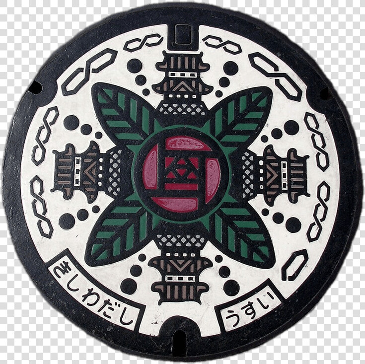 Manhole Cover In Japan   岸和田 市 マンホール  HD Png DownloadTransparent PNG