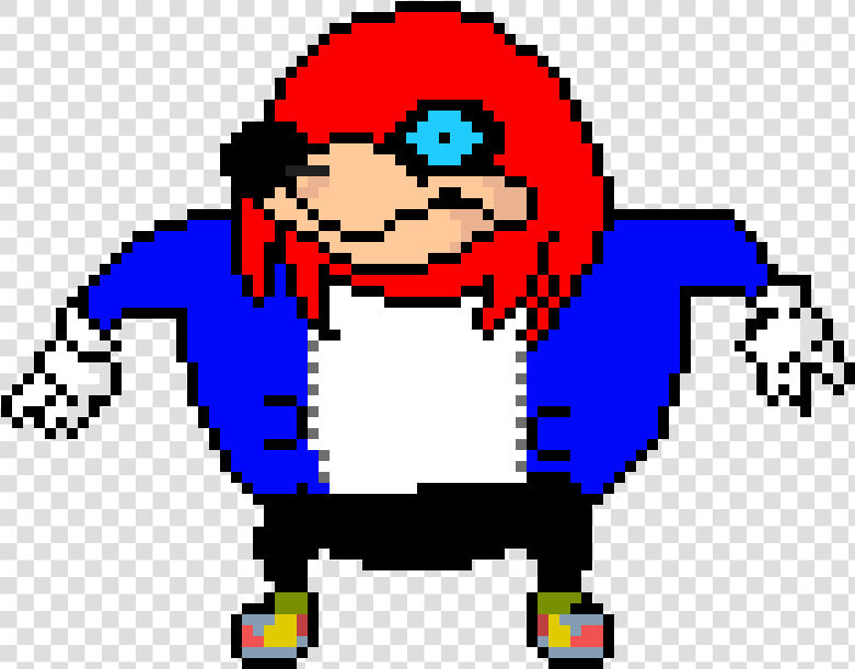 Red And Blue Ugandan Knuckles  HD Png DownloadTransparent PNG