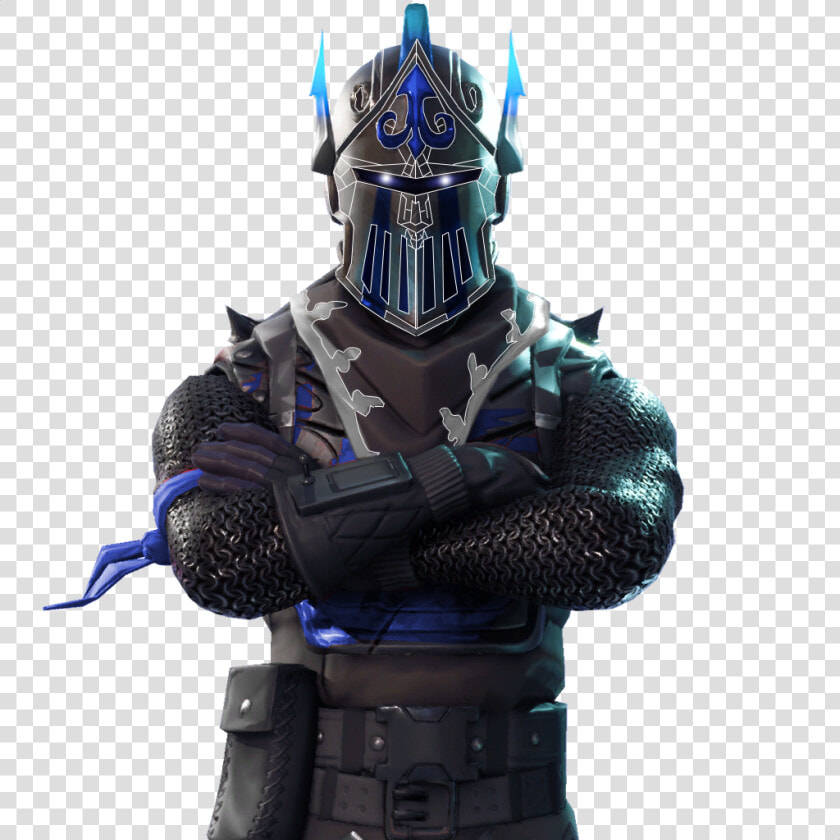 I Added Some White Lines Too The Ice   Fortnite Black Knight Png  Transparent PngTransparent PNG