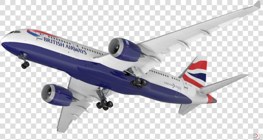 Boeing 787 3 British Airways Rigged Royalty Free 3d   Boeing 777  HD Png DownloadTransparent PNG