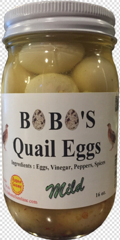 Bobo S Mild Pickled Quail Eggs  HD Png DownloadTransparent PNG