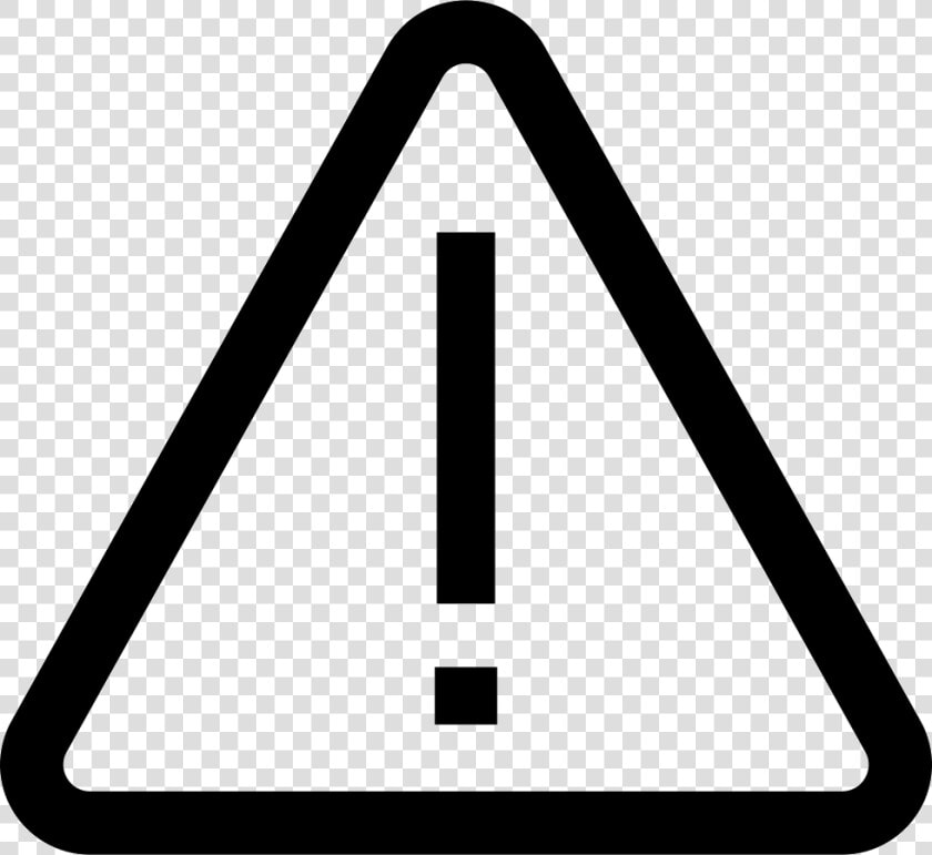 Warning Triangle   Alert Svg Icon  HD Png DownloadTransparent PNG