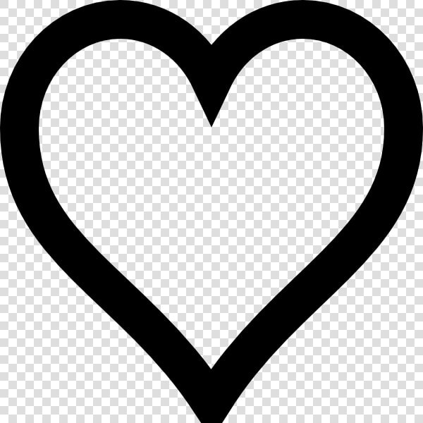 Black Heart Clip Art   Dil Black And White  HD Png DownloadTransparent PNG