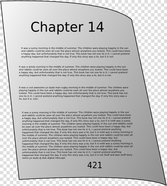 Page Of A Book Clip Art   Folio Sixteen From Burchard Of Sion  39 s De Locis Ac Mirabilibus  HD Png DownloadTransparent PNG