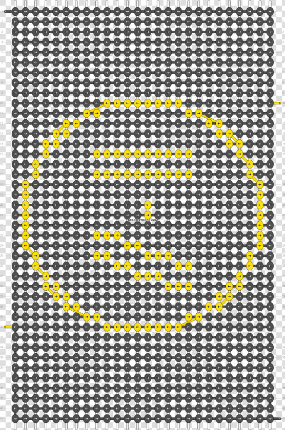 Alpha Pattern   Diagonal Friendship Bracelet Pattern  HD Png DownloadTransparent PNG