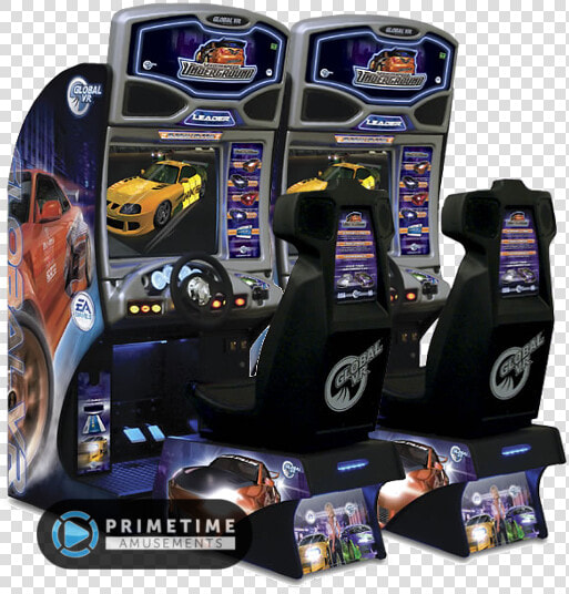 Need For Speed Underground Arcade Machine By Globalvr   Need For Speed Underground 2 Arcade  HD Png DownloadTransparent PNG