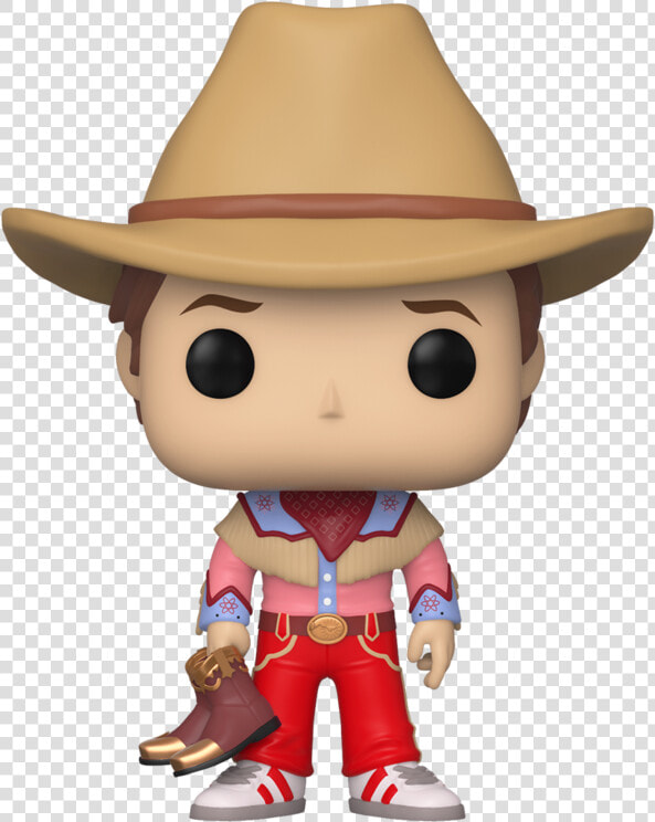Back To The Future   Marty Mcfly Cowboy Funko Pop  HD Png DownloadTransparent PNG