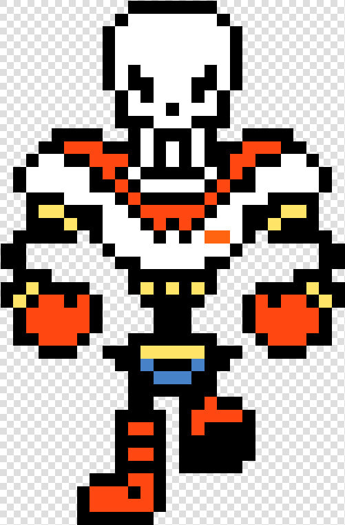 Undertale Papyrus Png Png Transparent Download   Undertale Papyrus Sprite Gif  Png DownloadTransparent PNG