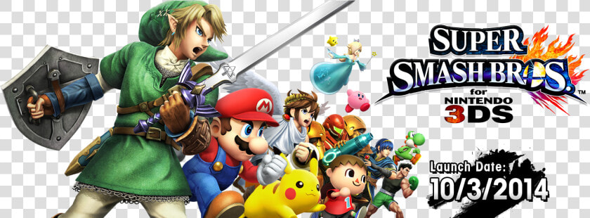 Super Smash Bros   Super Smash Bros 3ds Png  Transparent PngTransparent PNG