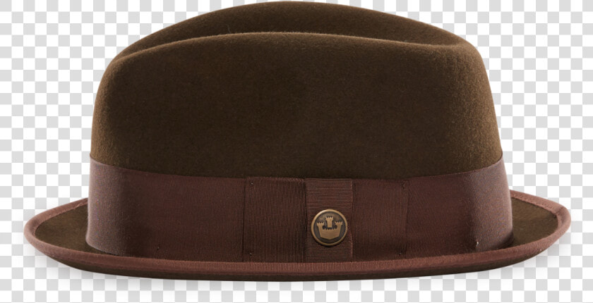 Guido Delgado Grey Felt Stingy Brim Fedora Hat Side   Fedora  HD Png DownloadTransparent PNG