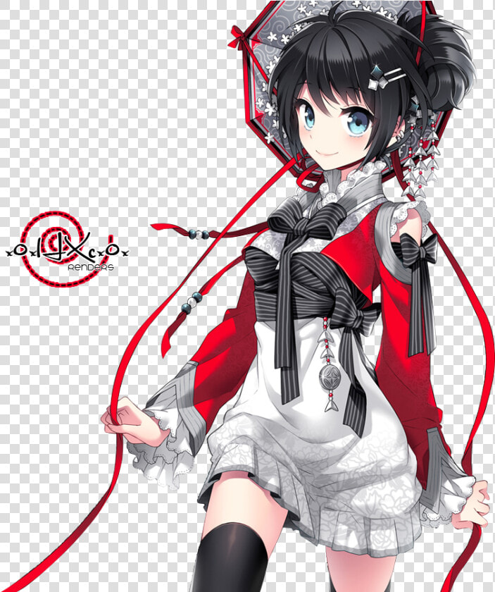 Anime Transparent Badass   Anime Girl Transparent Background  HD Png DownloadTransparent PNG